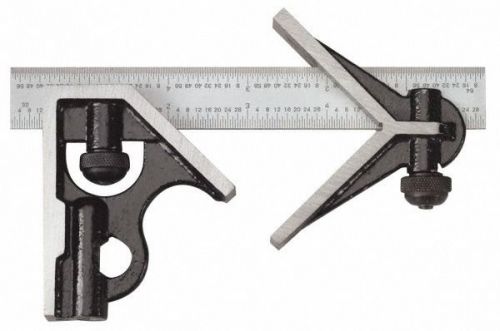 new SPI 13-270-4, 18&#034; Combination Square Set 1/32, 1/64, 0.5mm, 1mm Graduations