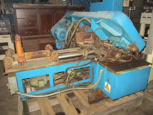 BANDSAW, KYSOR, HORIZONTAL, AUTO.,MODEL HA-250,1&#034; BLADE, 10&#034; ROUND