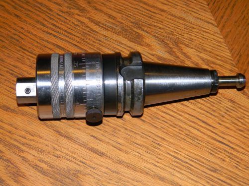 Kennametal, #50, Tenthset, Boring head, on, BT40, Holder