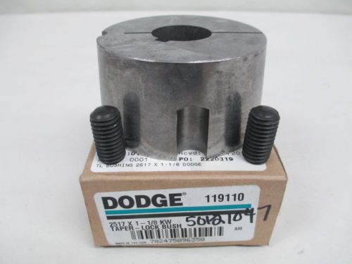 NEW DODGE 119110 2517 X 1-1/8KW TAPER-LOCK 1-1/8 IN BUSHING D213973