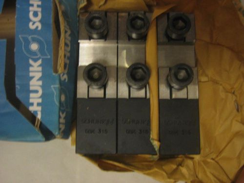 SET OF 3 NEW SCHUNK GBK 315 CHUCK JAWS