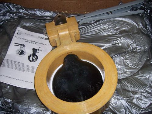 Unused 6&#034; Butterfly Valve, Mfg Dresser/Nil-Cor Code No. 6&#034;