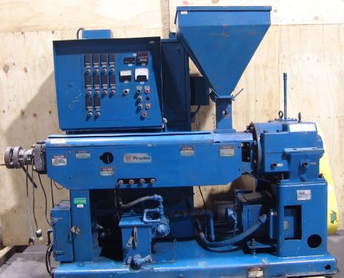 plastics extruder hpm prodex 40hp 24:1