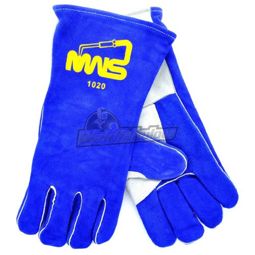 Tillman 1020 Split Cowhide Stick Welding Gloves w/Cotton/Foam Lined, Large