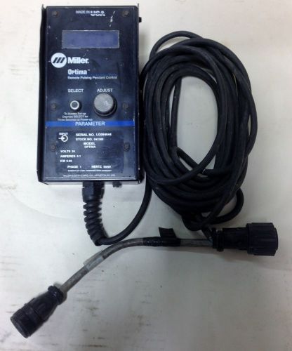 Miller Optima Pulse MIG Welder Remote Pendant Controller