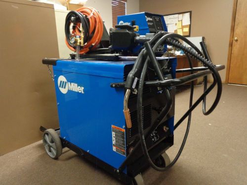 MILLER CP-302 MIG WELDER w/ S-64 WIRE FEEDER MIG FCAW WELDING PACKAGE