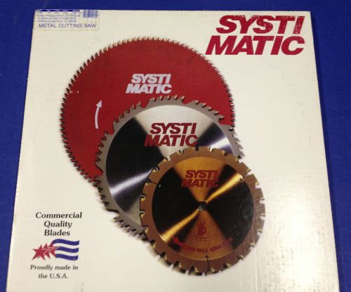 16&#034; Systimatic Metal Cutting Saw Blade PT # 1180 ~ 100 Teeth ~ .134/.160 Width