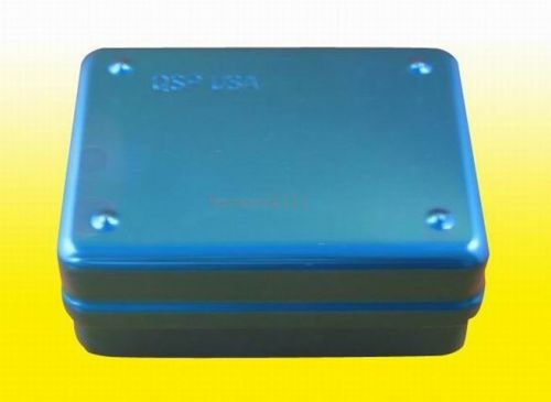 New 35 Holes Bur Holder Disinfection Box Endo Files Gutta Percha Points Blue