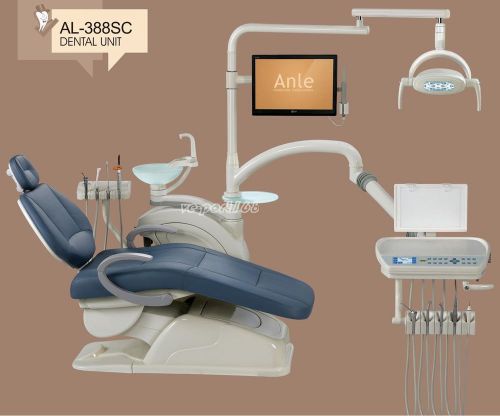 1pc dental computer controlled unit chair fda&amp;ce al-388sc model(soft leather) for sale