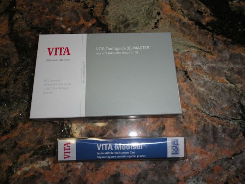 Vita 3-d shade guide with bleached shade guide for sale