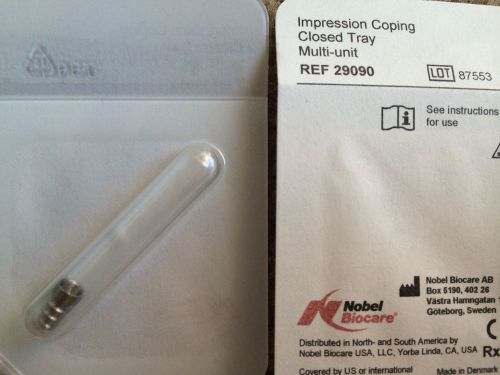 Noble Biocare Impression coping closed tray Multi unit