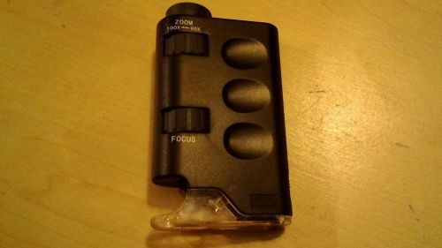 60-100 zoom pocket microscope carson