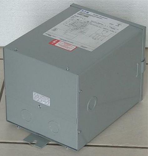 CUTLER HAMMER DRY TRANSFORMER PRI-480 SEC-120 5KVA 1P