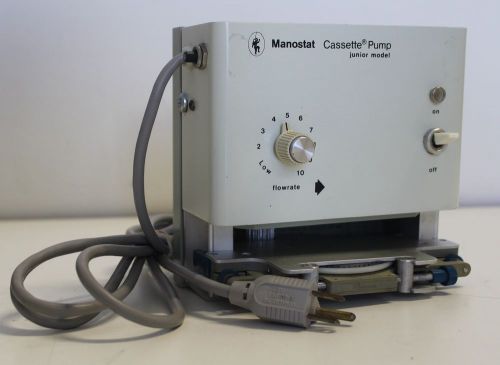 MANOSTAT CASSETTE PUMP JUNIOR MODEL 1 - 10 72-510-000 (Free Expedited Shipping!)