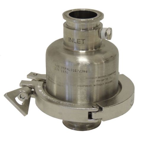 Pall VNPNML01G723H4 Stainless Steel Lab Filter Housing &amp; Code-7 Fitting/Bracket