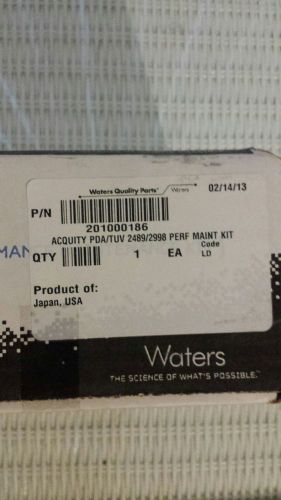 WATERS HPLC ACQUITY PDA/ TUV 2489/2998 DETECTOR PM KIT PN# 201000186 / 201000281