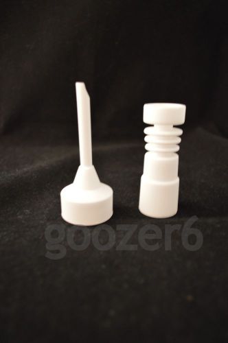 Domeless Ceramic Nail 14mm 18mm Female &amp; Ceramic Carb Cap Handle