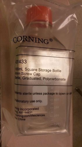 LOT OF 12 BRAND NEW SEALED Corning 1-L bottles.