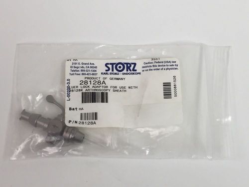 Karl Storz 28128A Luer Lock Adaptor for 28128K Arthroscopy Sheath