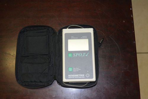 NOVAMETRIX 510 PORTABLE SPOT CHECK SPO2 PATIENT MONITOR