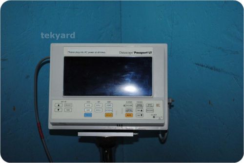 DATASCOPE PASSPORT LT 0998-00-0126 MULTI-PARAMETER PATIENT MONITOR !