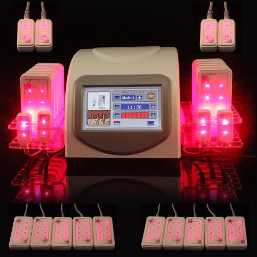 New Band Diode Lipo Laser 635nm 180mW Lipolysis Fat Cellulite Dissolve Slimming