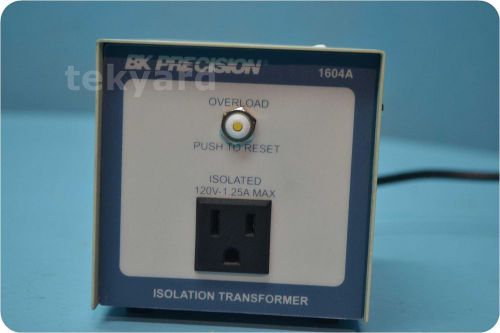 B&amp;K PRECISION 1604A SINGLE OUTPUT ISOLATION TRANSFORMER @