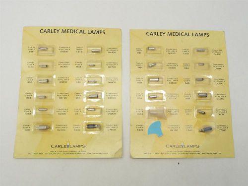 NEW LOT 23 CARLEY MEDICAL LAMPS 996 1464 950 994 1313 1315 894 949 995 951 1340