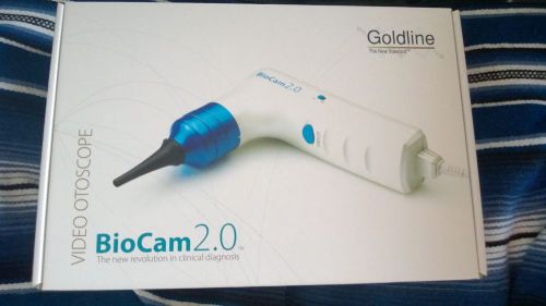 Nib goldline biocam 2.0 video otoscope for sale