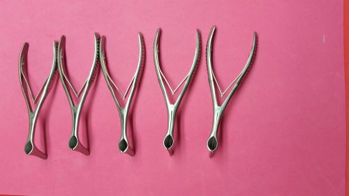 Lot of 6 Vienna Nasal Speculum 5 3/4&#034; (Small) ENT Instruments ( Premium Grade )