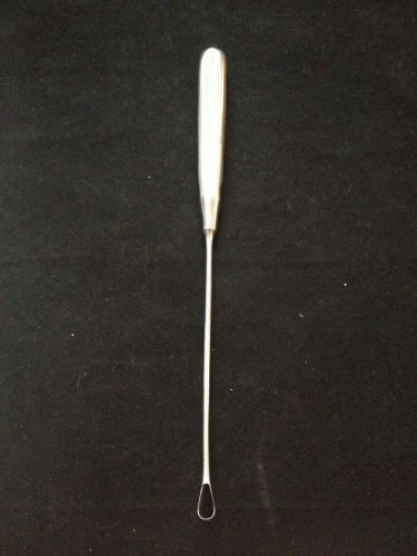 MILTEX Uterine Sims Curette Size 2 10.5&#034; Long Good Condition