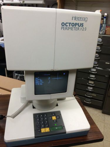 Haag-Streit Interzeag Octopus Perimeter 1-2-3 Visual Field Analyzer Ophthalmic