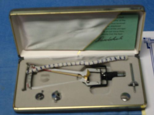 Spectrum Surgical Schiotz Tonometer in Original Grey Case