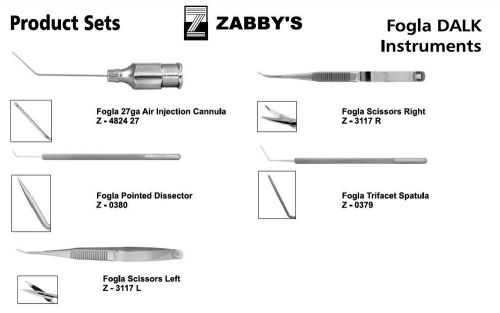 zabby&#039;s FOGLA DALK SET COMPLETE SET