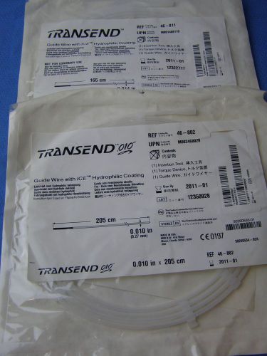 Lot of 2 TRANSEND Guidewire Ref:46-802