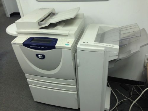 Xerox workcentre pro 745 multi-funtional copier with finisher for sale