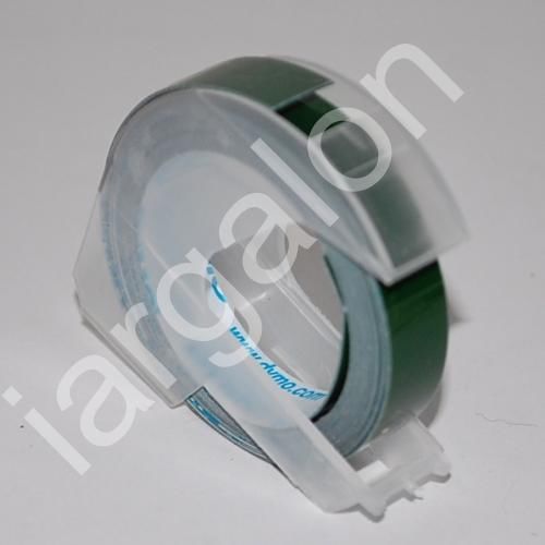 DYMO Embossing Tape Glossy Green 3/8&#034; x 6 Ft NEW Label Labeling