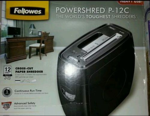 Fellowes power shredder P-12C