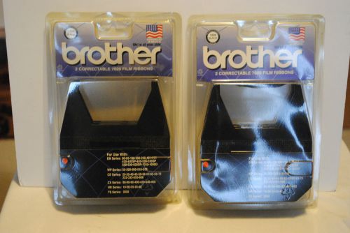 Two New Brother 2 Correctable 7020 Film Ribbons