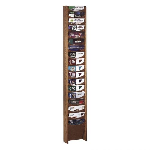 Buddy BDY61311 Solid Oak Literature Racks