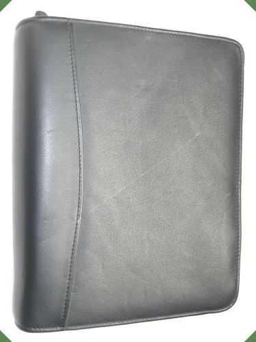 CLASSIC ~1.5&#034;~ TOP-GRAIN LEATHER Kirkland Planner BINDER Franklin Covey 8936