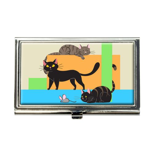 Cat Caboodle Business Credit Card Holder Case