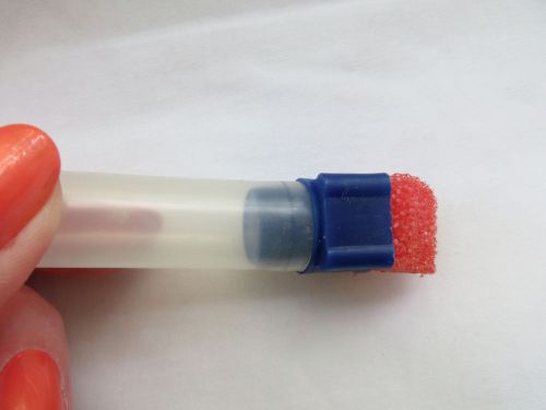 Envelope Moistener - Plastic Tube with Sponge Top - Water Dispenser for Mail