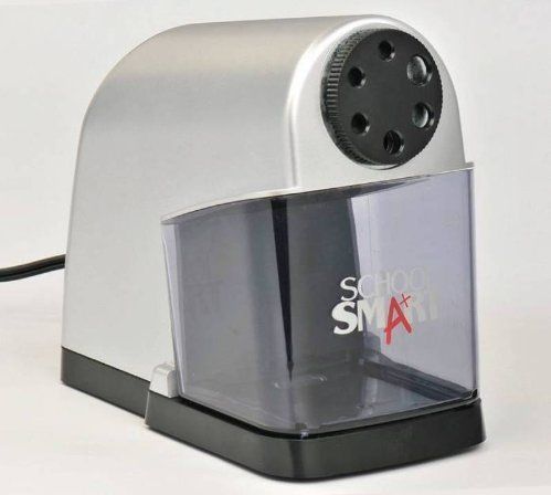 Hole Electric Pencil Sharpener Large Shavings Receptacle 091432