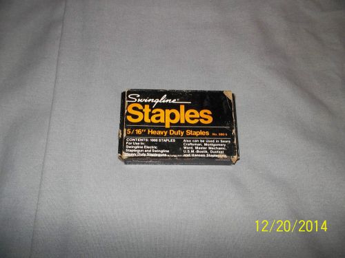 SWINGLINE STAPLES 5/16 IN MODEL #800-5