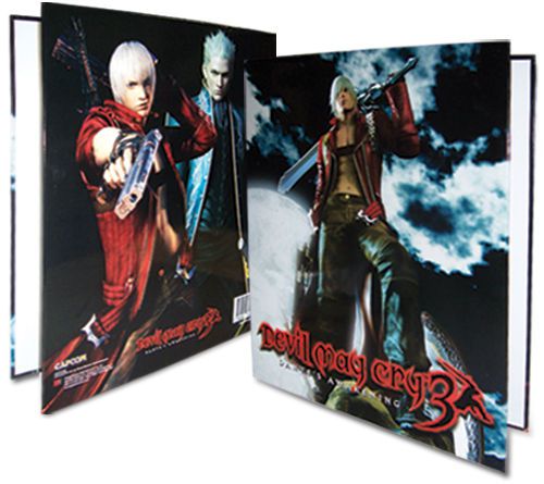 Key art dante &amp; vergil devil may cry 3 binder for sale