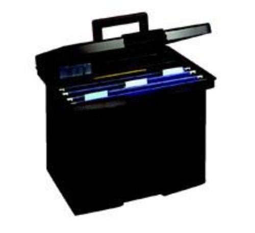 Ampad Pendaflex Portable File Box Black