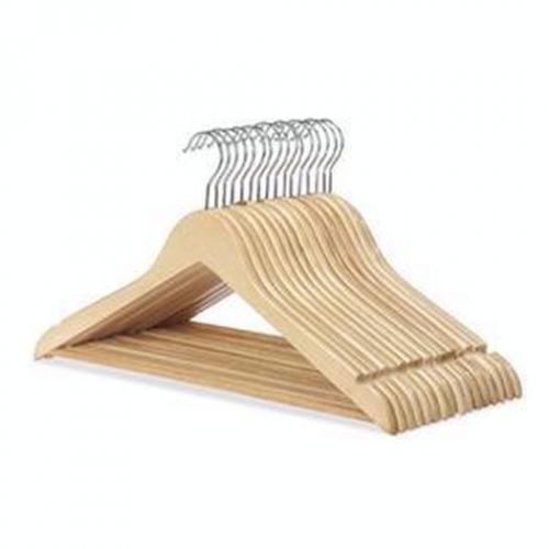 Wood suit hangers 16 set storage &amp; organization 6026-715-16 for sale