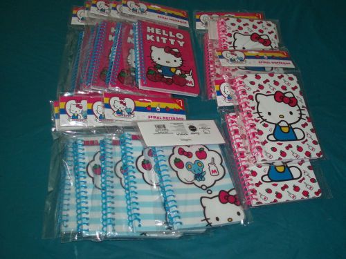 14 lot HELLO KITTY spiral notebook mini NEW