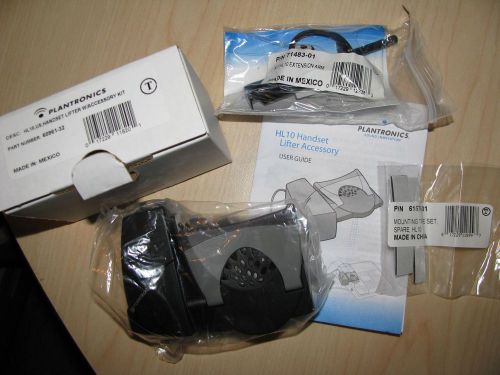 NEW Plantronics Handset Lifter HL10 + accessory kit HL-10 CS50 CS55 CS70 60961